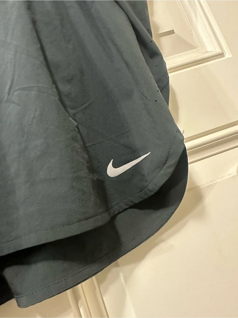 Nike Women's Black 2-in-1 Athletic Running Shorts 2x